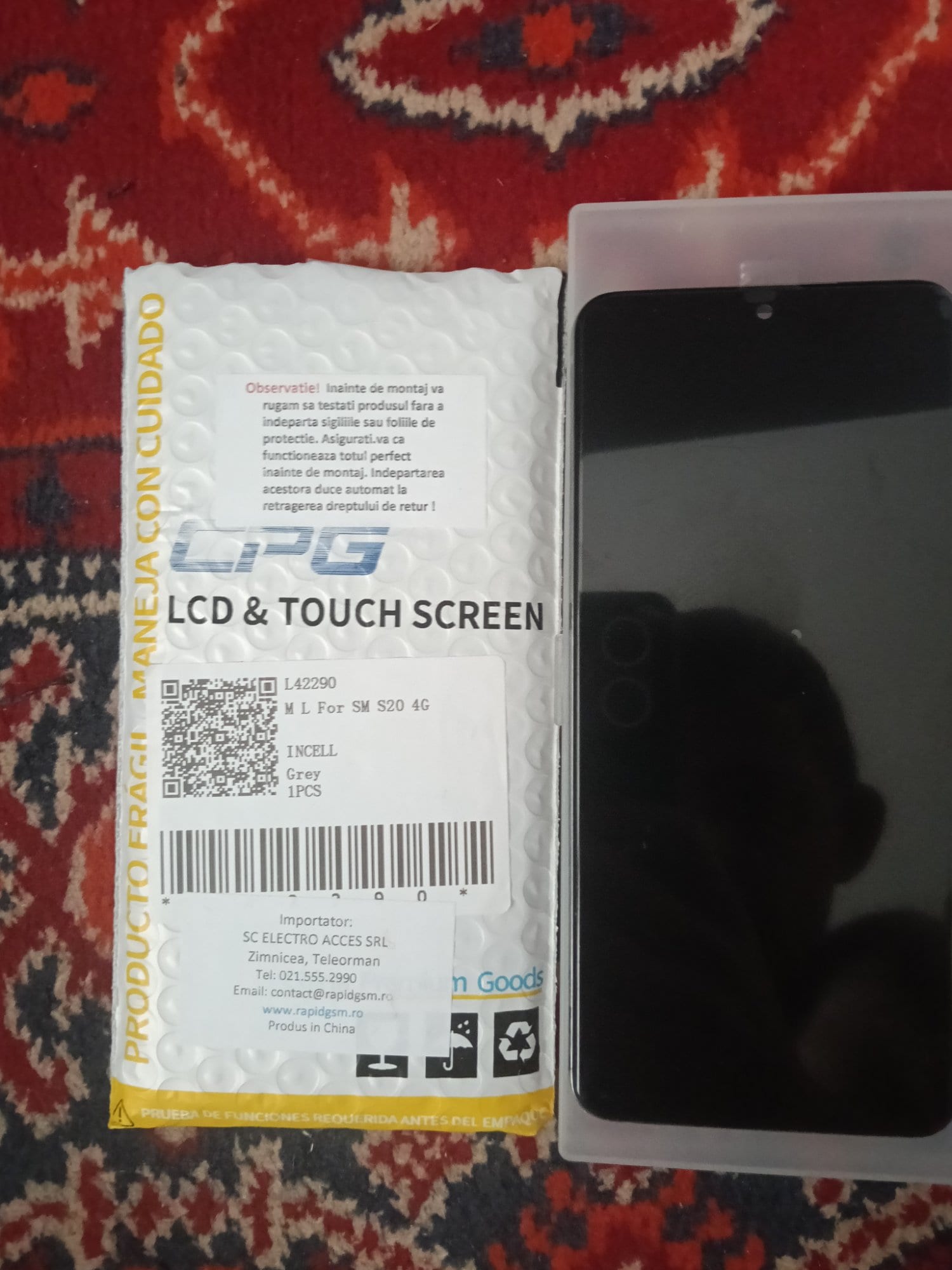 Display Samsung Galaxy s204g
